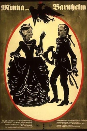 Movie poster for Minna von Barnhelm oder Das Soldatenglück