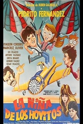 Movie poster for La niña de los hoyitos