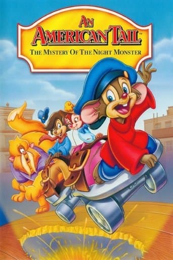 Movie poster for An American Tail: The Mystery of the Night Monster