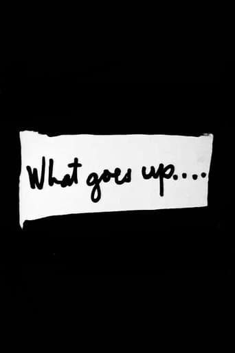 Movie poster for What Goes Up....