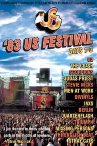 Movie poster for US Festival 1983 Days 1-3