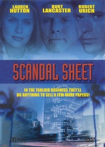 Movie poster for Scandal Sheet