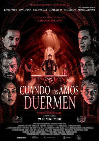 Movie poster for Cuando los amos duermen