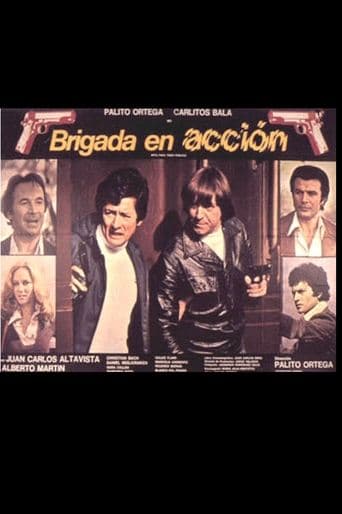 Movie poster for Brigada en acción