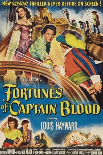 Movie poster for Fortunes of Captain Blood
