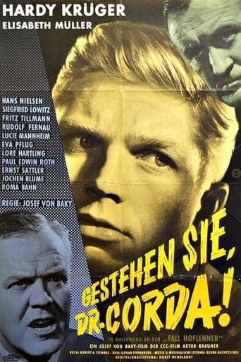 Movie poster for Confess, Dr. Corda