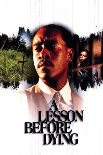 Movie poster for A Lesson Before Dying