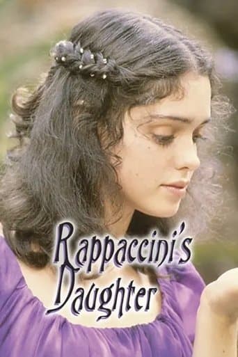 Movie poster for Rappaccini's Daughter