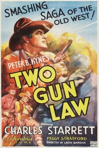 Movie poster for Two Gun Law