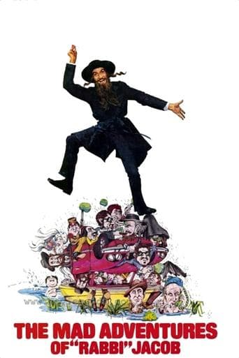 Movie poster for The Mad Adventures of Rabbi Jacob