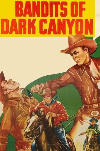 Movie poster for Bandits of Dark Canyon