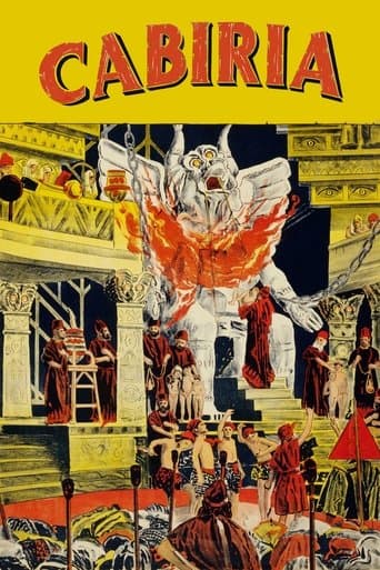 Movie poster for Cabiria