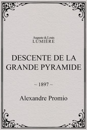 Movie poster for Descent of the Great Pyramid