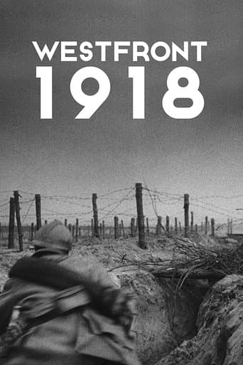 Movie poster for Westfront 1918