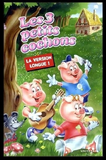 Movie poster for The 3 Little Pigs: The Movie