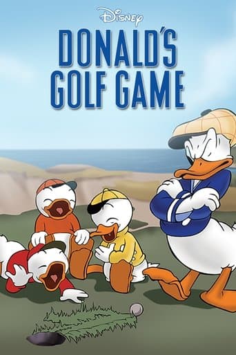 Movie poster for Donald's Golf Game