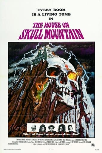 Movie poster for The House on Skull Mountain