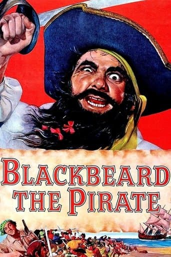 Movie poster for Blackbeard, the Pirate