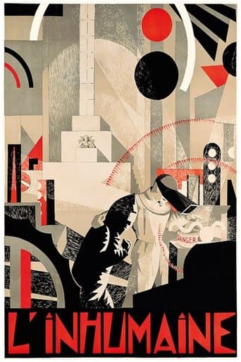 Movie poster for L'Inhumaine