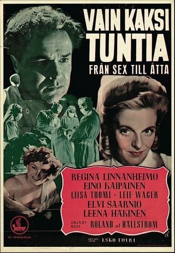 Movie poster for Vain kaksi tuntia
