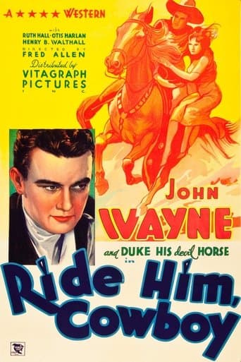Movie poster for Ride Him, Cowboy