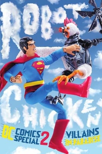 Movie poster for Robot Chicken DC Comics Special II: Villains in Paradise
