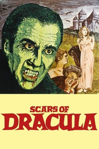 Movie poster for Scars of Dracula