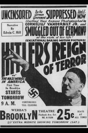 Movie poster for Hitler's Reign of Terror
