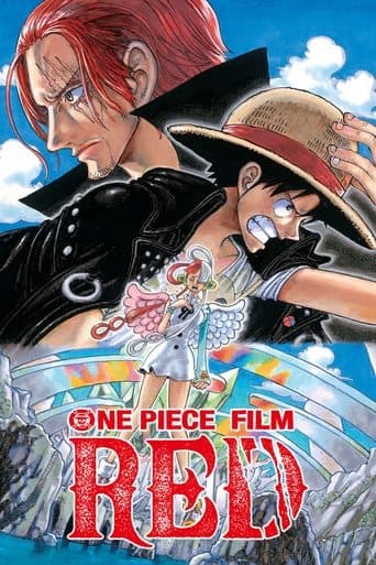 Movie poster for One Piece Film Red