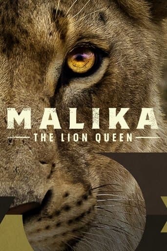 Movie poster for Malika the Lion Queen