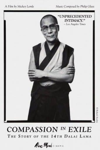 Movie poster for Compassion in Exile: The Story of the 14th Dalai Lama
