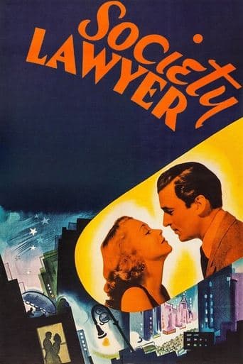 Movie poster for Society Lawyer