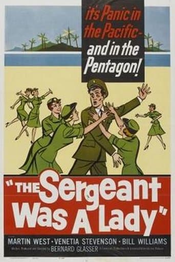 Movie poster for The Sergeant Was a Lady