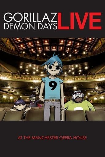 Movie poster for Gorillaz: Demon Days Live at the Manchester Opera House
