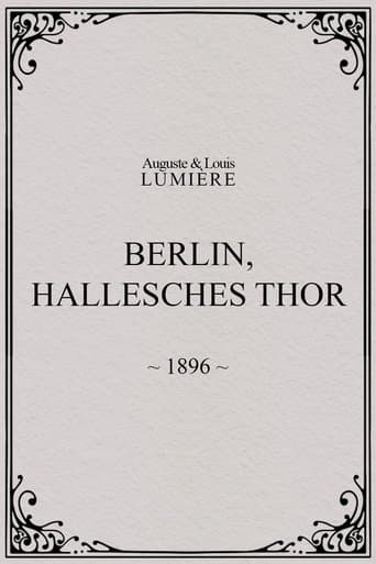 Movie poster for Berlin, Hallesches Thor