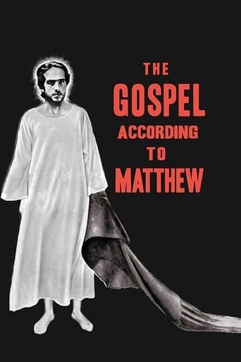 Movie poster for The Gospel According to Matthew