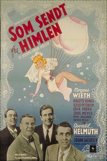 Movie poster for Som sendt fra himlen