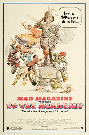 Movie poster for Up the Academy