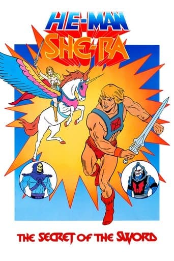 Movie poster for He-Man and She-Ra: The Secret of the Sword