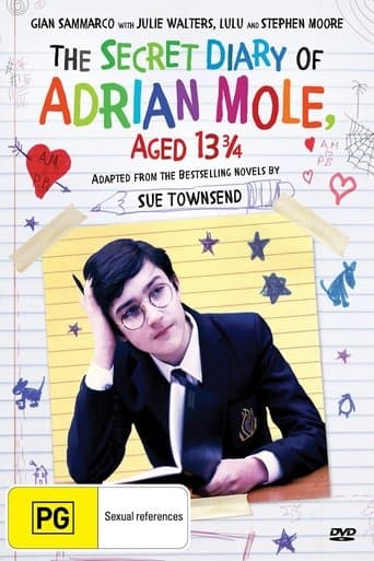 Movie poster for The Secret Diary of Adrian Mole Aged 13¾