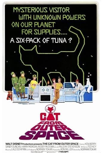 Movie poster for The Cat from Outer Space