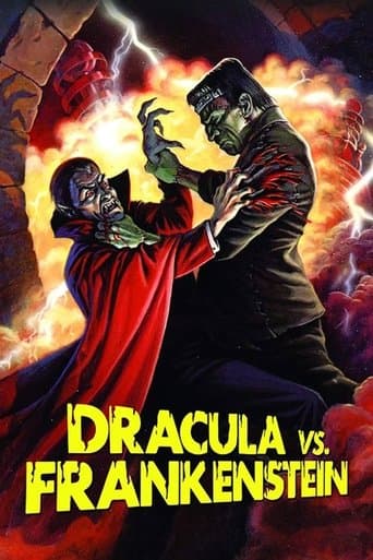 Movie poster for Dracula vs. Frankenstein