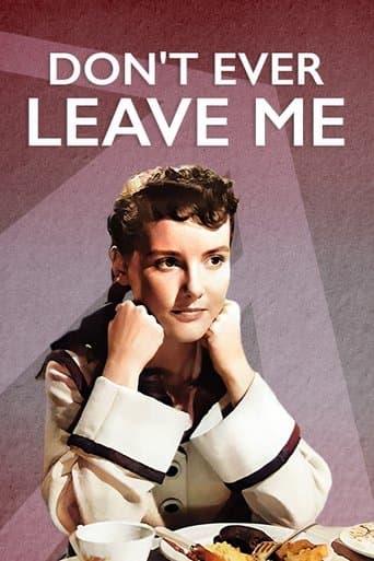 Movie poster for Don't Ever Leave Me