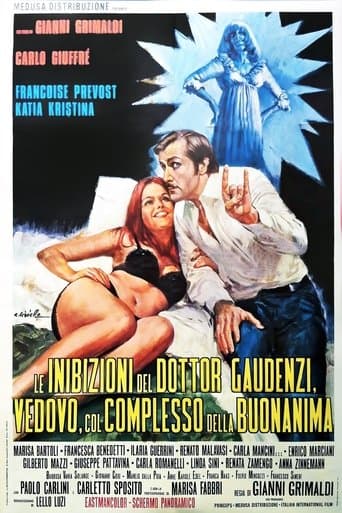 Movie poster for Le inibizioni del dottor Gaudenzi, vedovo col complesso della buonanima