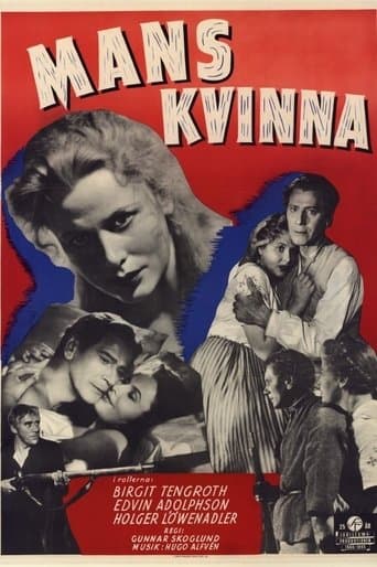 Movie poster for Man's Woman