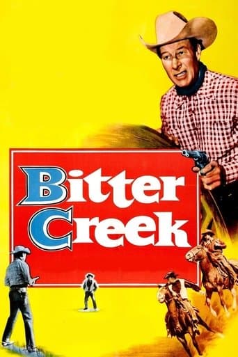 Movie poster for Bitter Creek