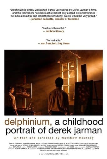 Movie poster for Delphinium: A Childhood Portrait of Derek Jarman
