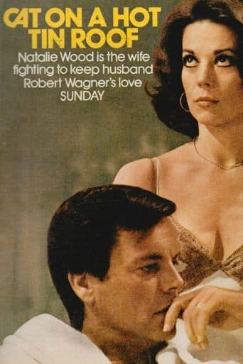 Movie poster for Cat on a Hot Tin Roof
