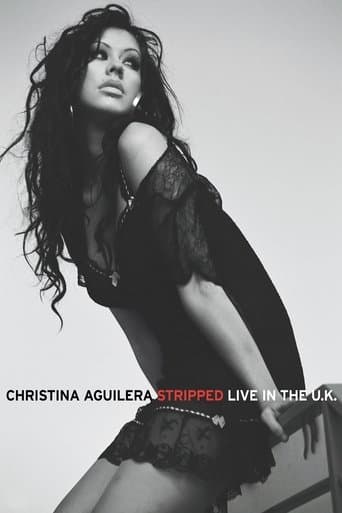 Movie poster for Christina Aguilera: Stripped - Live in the U.K.