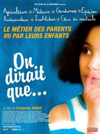 Movie poster for On dirait que...